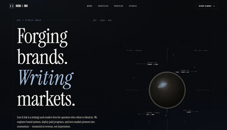 Iron & Ink — screenshot