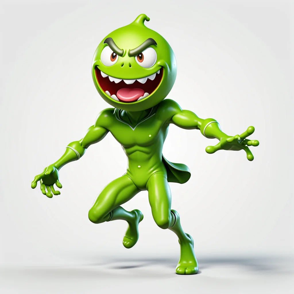 Slime runner — generated concept art